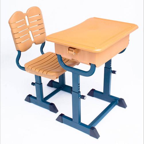 威尔顿 单人双人课桌椅 学生课桌椅 可升降课桌椅 钢木课桌椅 课桌椅